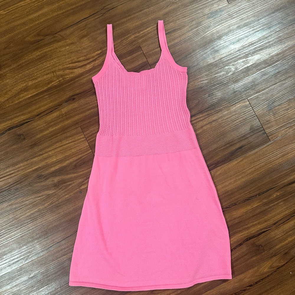 Francesca's Collections Pink Knit Top
